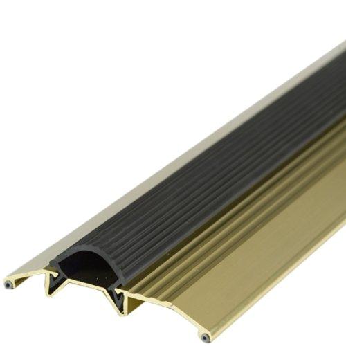 M-D Building Products Premium Low Threshold with Vinyl Seal AP 334, 36 Inches, Brite Gold - MD Building Products 09043