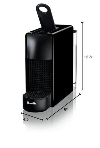 Breville Breville BEC220BLK1AUC1 Nespresso Essenza Mini Espresso Machine, 15.25 x 5.5 x 12.25 in, Black