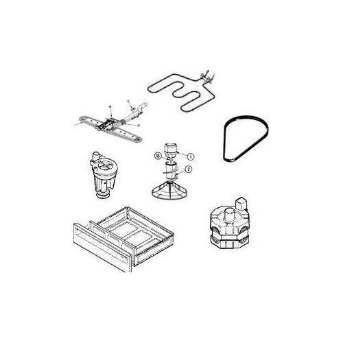 SAMSUNG Samsung DE92-02329K Microwave Electronic Control Board Genuine Original Equipment Manufacturer (OEM) Part