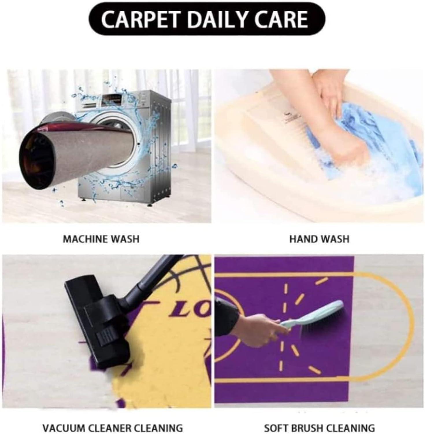 ZLXMN ZLXMN Retro American Flag Rug 5x6ft Old Chic Vintage USA Flag Rug Blue Red White Star Stripe Design Washable Flag Area Rugs for Independence Day Living Room Bedroom Rug Non-Slip Entrance Carpet