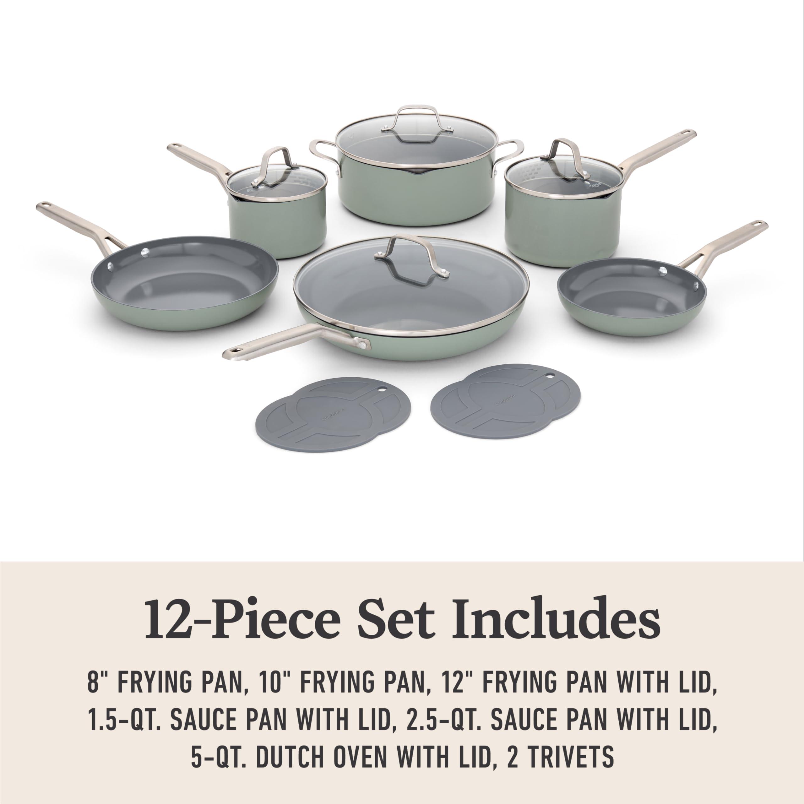 Calphalon Calphalon Ceramic Nonstick 12-pc. Cookware Set