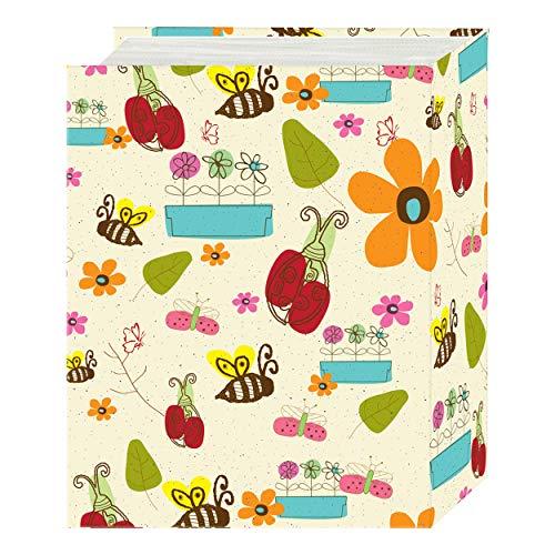 Pioneer Photo Albums Pioneer Photo Albums - A4-100/D A4-100 Doodles Photo Album, 100 Pockets 4\"x6\"