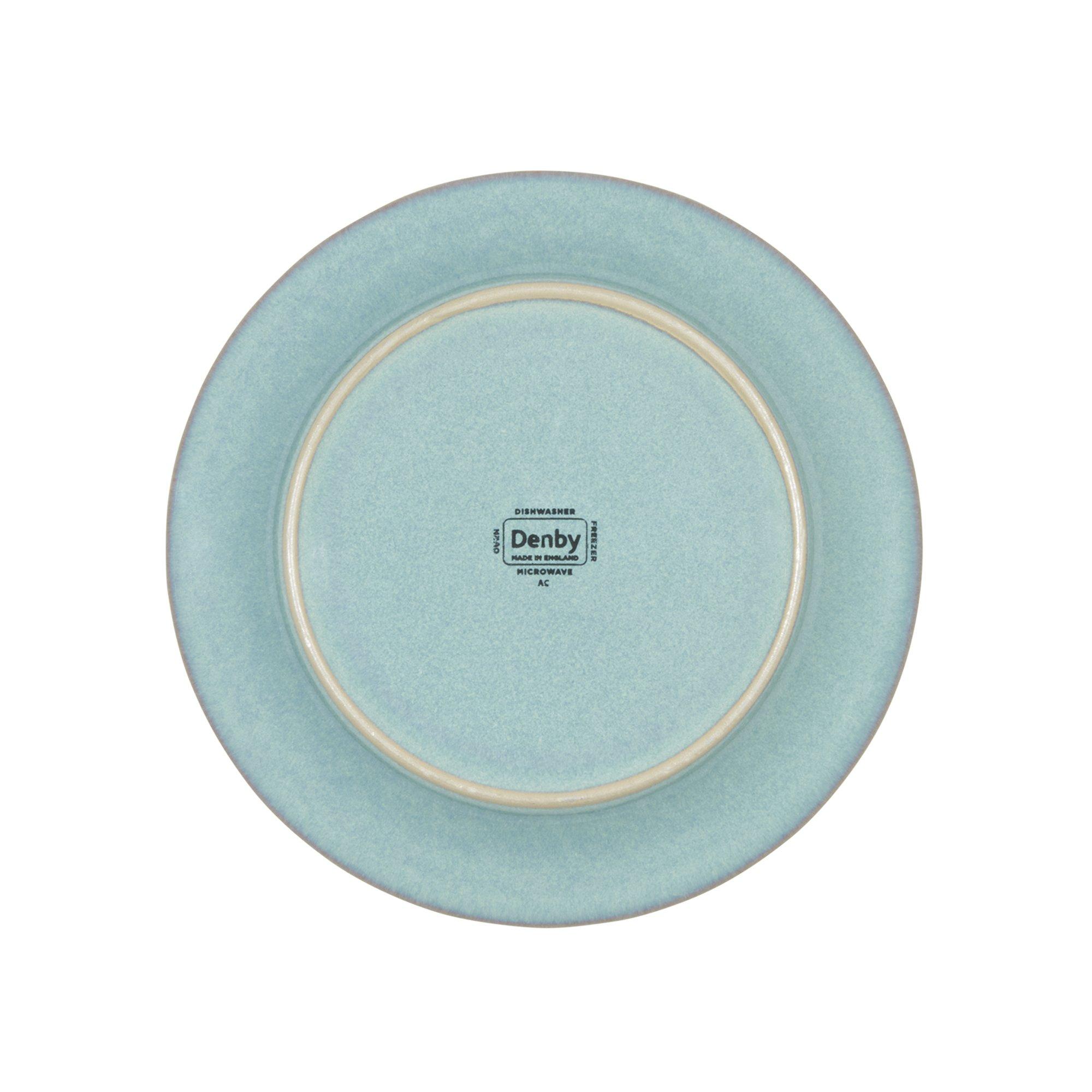 Denby Denby Plate, Stoneware, Blue