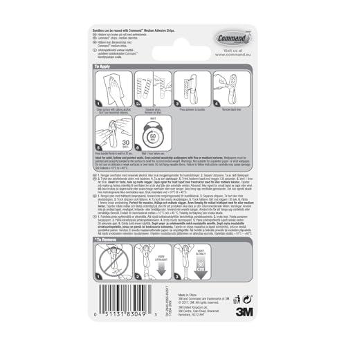 Command Command Cord Bundlers, Cord Organizer, 2-Bundlers (17304-ES)