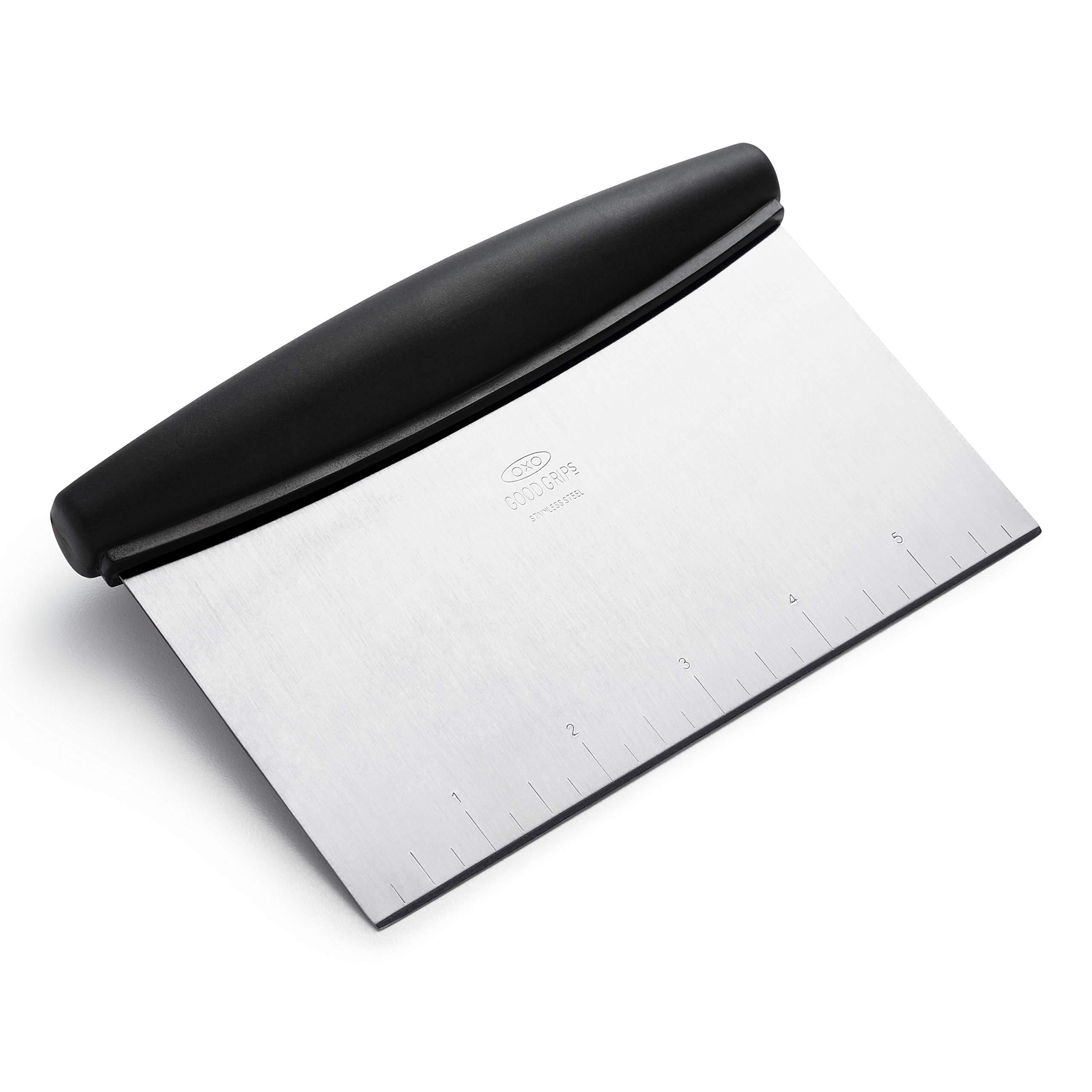 OXO OXO Steel Chef\'s Mandoline Slicer 2.0 and OXO Good Grips Stainless Steel Scraper & Chopper