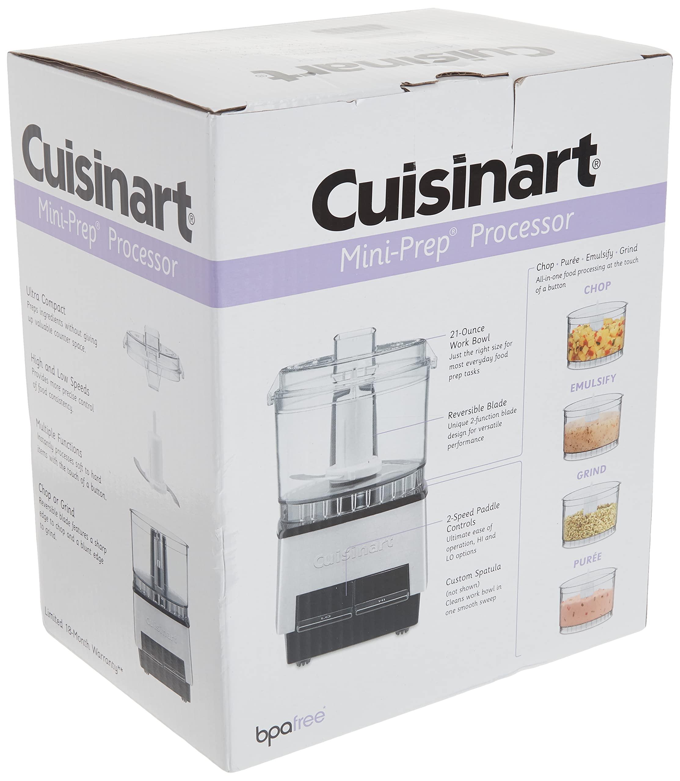 Cuisinart Cuisinart Mini PREP Food Processor Custom, 2.63 Cup, Silver