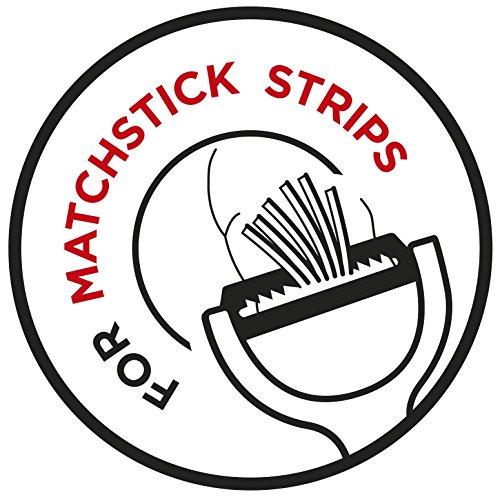 KUHN RIKON Kuhn Rikon \"Swiss Metallic\" Julienne Cross Peeler, Silver