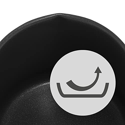 WMF WMF Milk Pot Ø 14 cm Approx. l Pouring Rim Cromargan Stainless Steel Brushed Suitable for All Stove Tops Including Induction Dishwasher-Safe