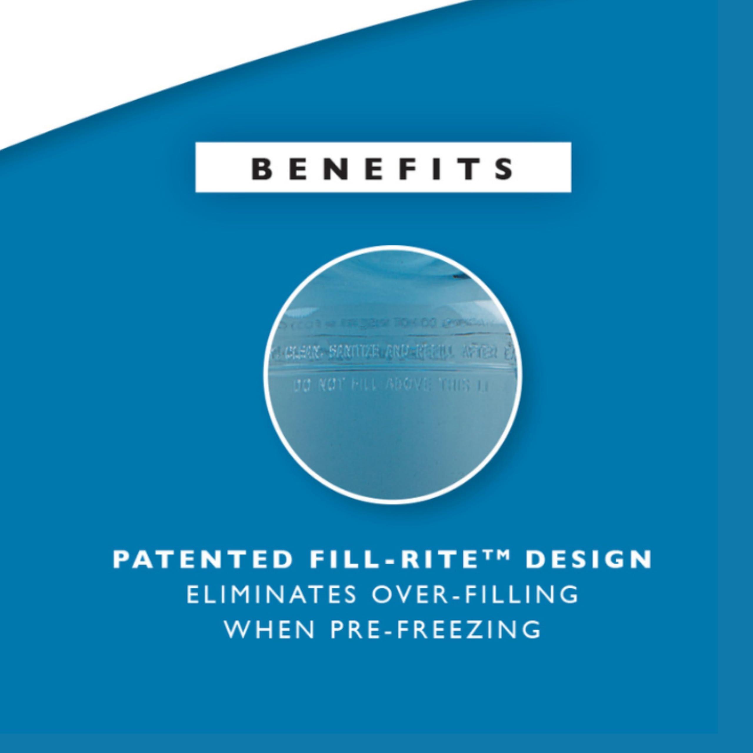 Carlisle FoodService Products Carlisle FoodService Products Rapi-Kool Cold Paddle for Cooling Hot Soups in Restaurants, Chill Utensil for Hot Soup in Commercial Kitchens, Cooling Wand for Soup, 128 Ounce, Plastic, Blue