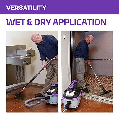 ProTeam ProTeam Wet Dry Vacuums, ProGuard 4 Portable, 4-Gallon Wet Dry Vacuum Cleaner with Tool Kit