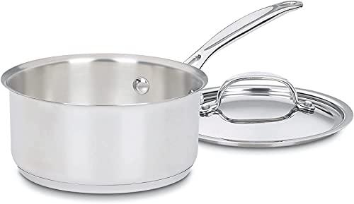 Cuisinart Cuisinart 7-Piece Cookware Set, Chef's Classic Stainless Steel Collection, 77-7P1