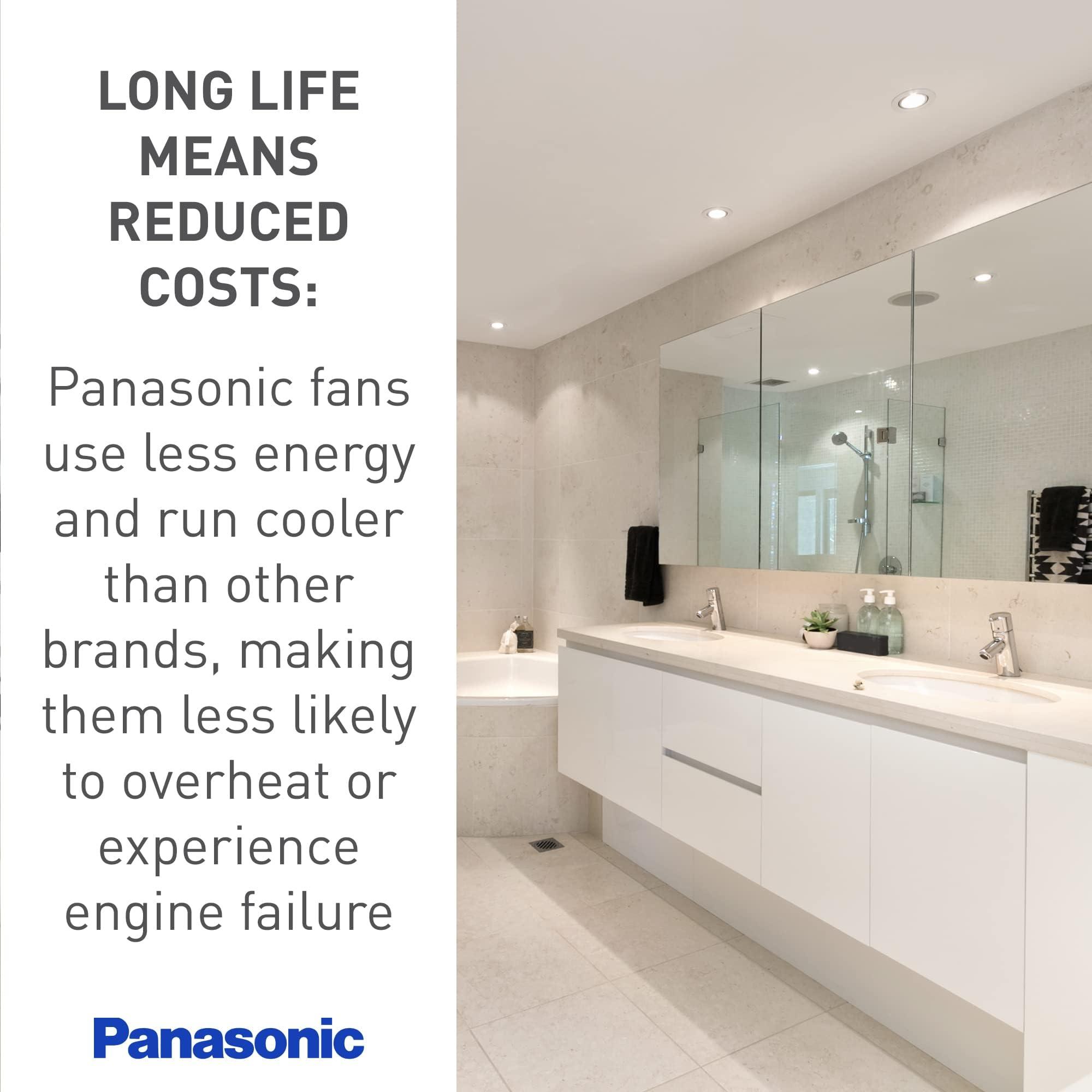 Panasonic Panasonic WhisperCeiling Bathroom Exhaust Fan, 190 CFM, FV-20VQ3