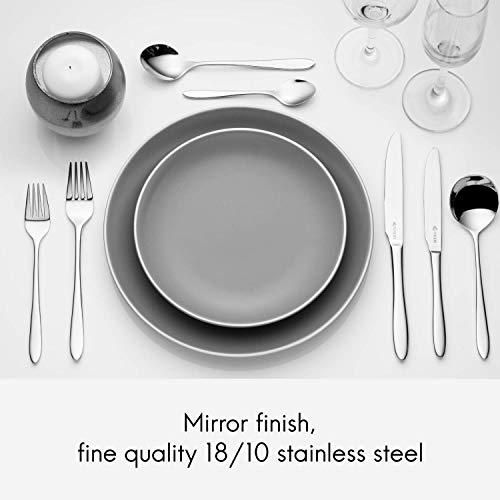 Viners Viners Eden Stainless Steel Cutlery Set for Six People Gift Box, Silver, 24pce