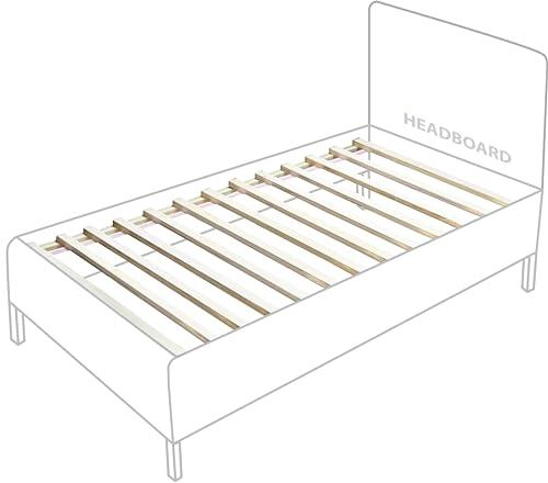 Meridian Furniture Meridian Furniture SienaNatural-T Siena Collection Mid-Century Modern Twin Bed with Solid Ash Wood, Rich Natural Finish on Ash Veneer, Natural Cane, 42\" W x 80.5\" D x 43\" H, Natural, Twin