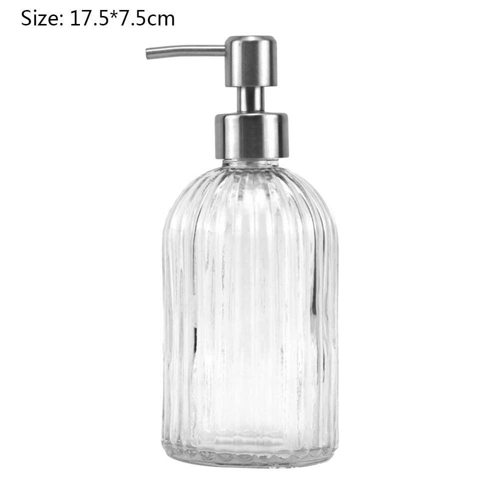 DYPASA Soap Pump Dispenser Liquid Soap Shower Gel Shampoo Dispenser Empty Pump Bottle Container Dispenser Empty Pump Bottle Container Bottles Dispenser