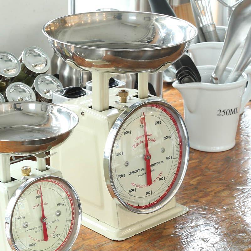 DULTON Dulton BSK8504 American Kitchen Scale, 2.2 lbs (1 kg), Saxophone 100-061 Body: Steel, Plate: Stainless Steel, China