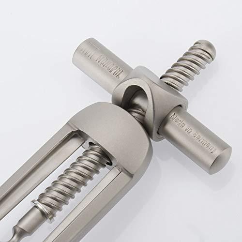 Westmark Westmark 62605580 Satin Bell Corkscrew, 5.8 x 1.5 x 2.7 inches, Silver