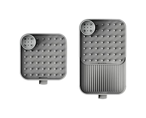 Joseph Joseph Joseph Joseph Duo Expandable Dish Drying Rack, Gray, 2-Tier