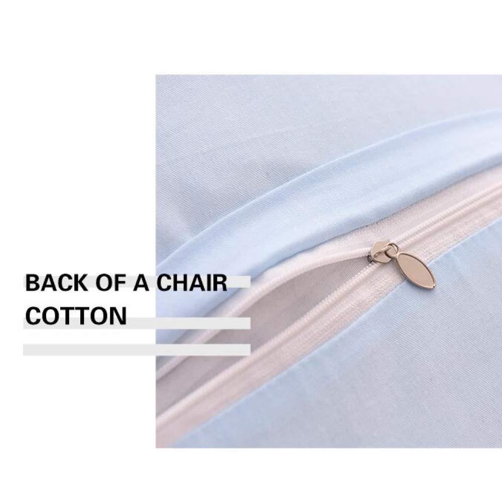 RUYII RUYII 100% Cotton Long Lumbar Pillow Pillow Cartoon Pillow for Sofa/Single Bed/Nap,E-46150cm