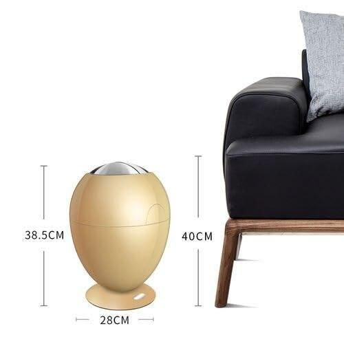 Generic Luxury Smart Automatic Trash Can Eco-Friendly Square Waste Bin Golden