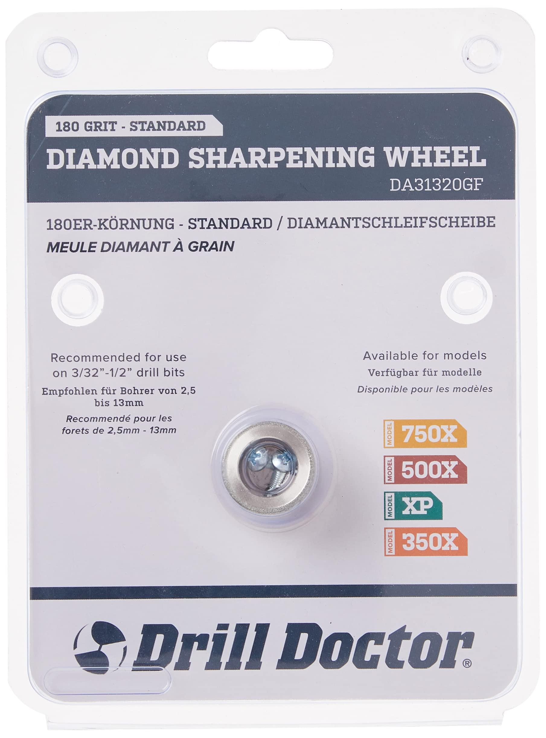 Drill Doctor/Darex Drill Doctor DA31320GF 180 Grit Diamond Replacement Wheel for 350X, XP, 500X and 750X