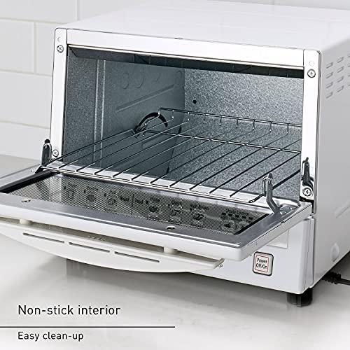Panasonic Panasonic Toaster Oven FlashXpress with Double Infrared Heating and Removable 9-Inch Inner Baking Tray, 1300W, 4-Slice, White