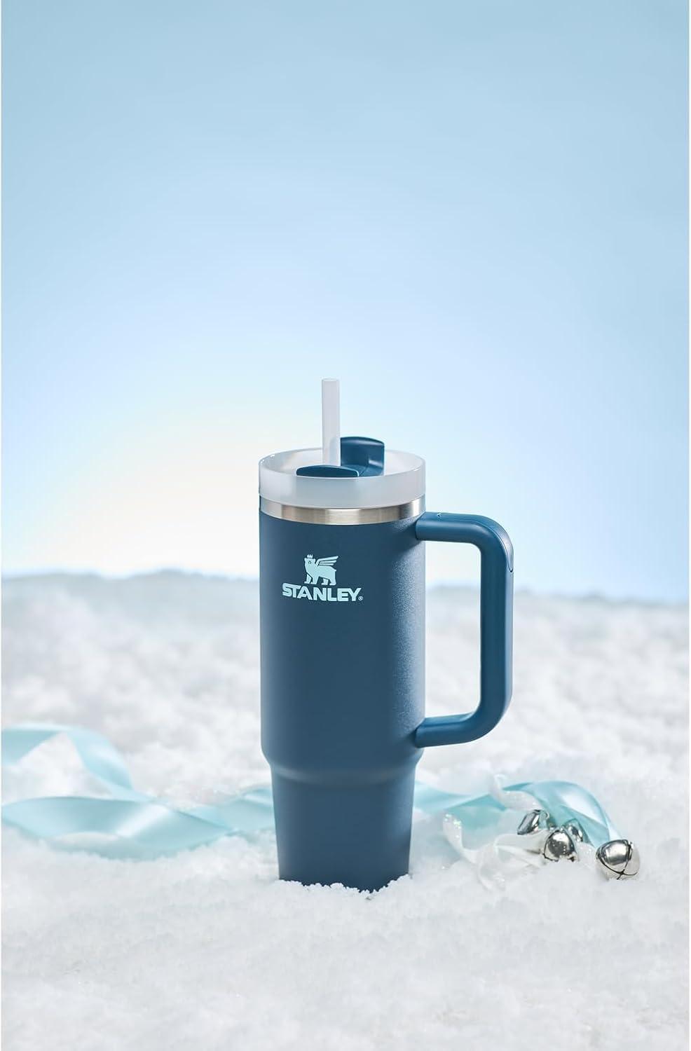 STANLEY Stanley Quencher H2.0 Tumbler with Handle & Straw 30 oz | Twist On 3-Way Lid | Cupholder Compatible for Travel | Insulated Stainless Steel Cup | BPA-Free | Stargaze