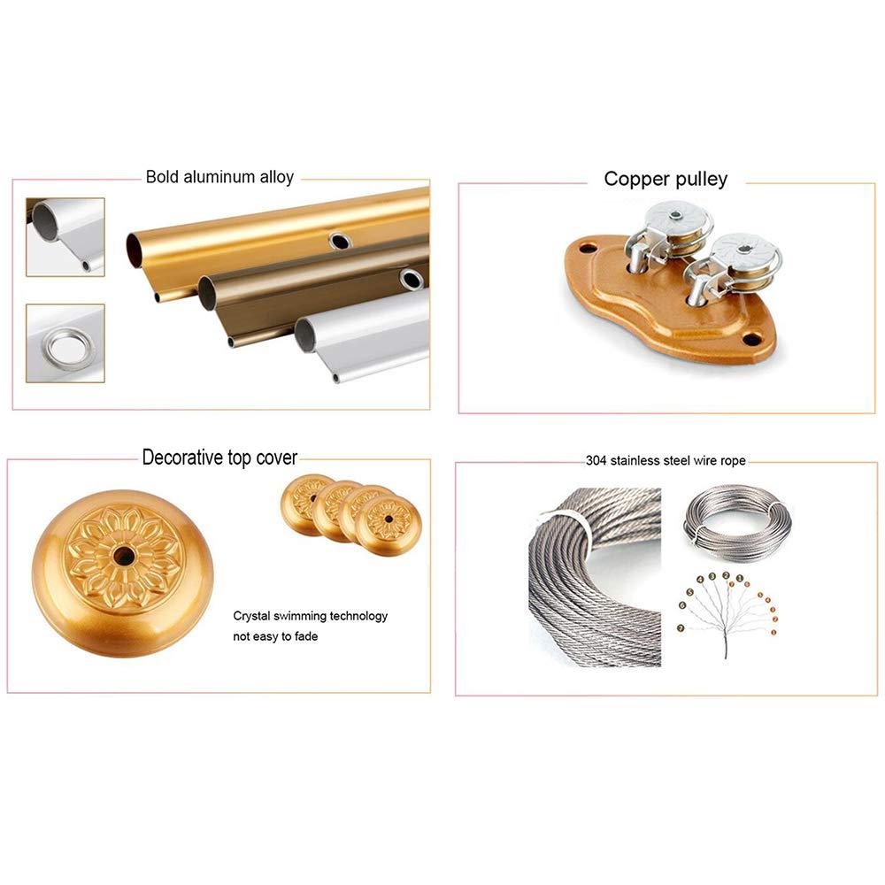 Drying Rack Drying Rack Clothes Ceiling Pulley Airer, Dryer, Manual, Strong and Easy to Install