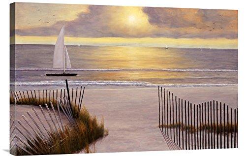 Global Gallery Global Gallery Budget Diane Romanello When The Sun Goes Down Gallery Wrap Giclee on Canvas Print Wall Art