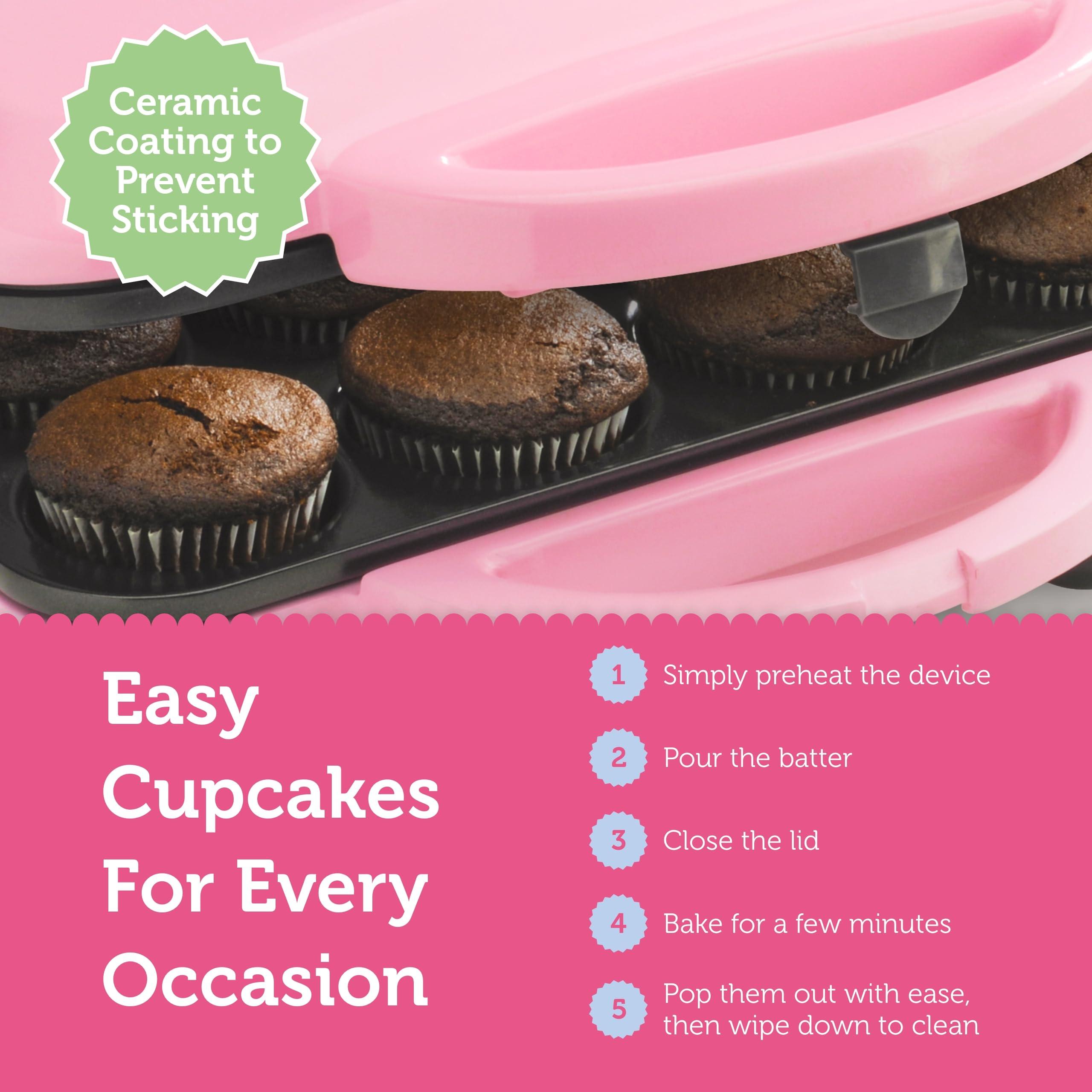Babycakes Babycakes Full Size Cupcake Maker, Pink