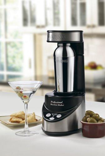 Waring Waring Pro Professional Electric Martini Maker, Black/Chrome