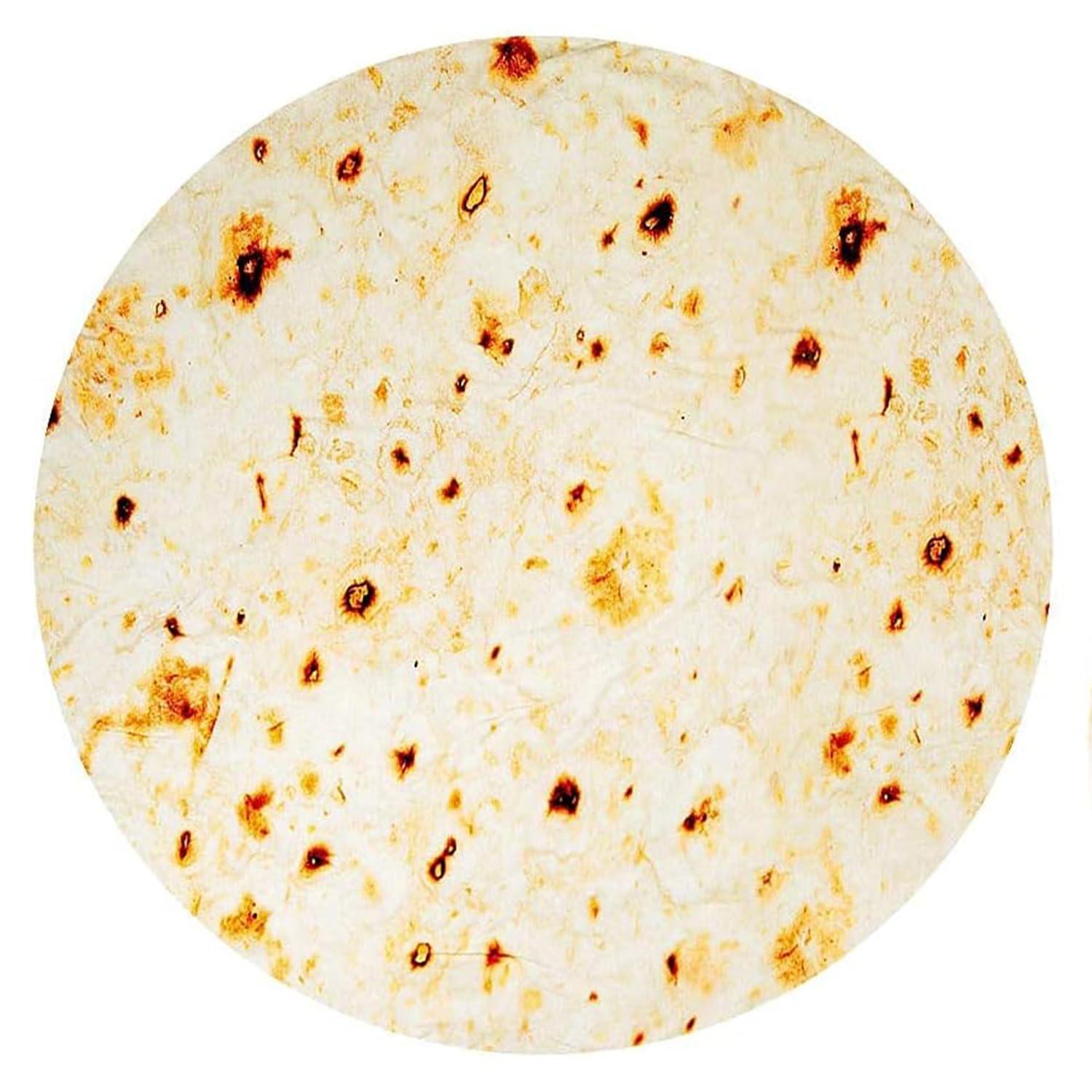 Lhedon Tortilla Blanket Baby, Baby Burritos Swaddle Blanket, Taco Blanket for Newborn Toddler, 285 GSM Soft Flannel Wearable Wrap Blanket Funny Gifts for Baby Shower Boy Girl 0-3 6 9 Months