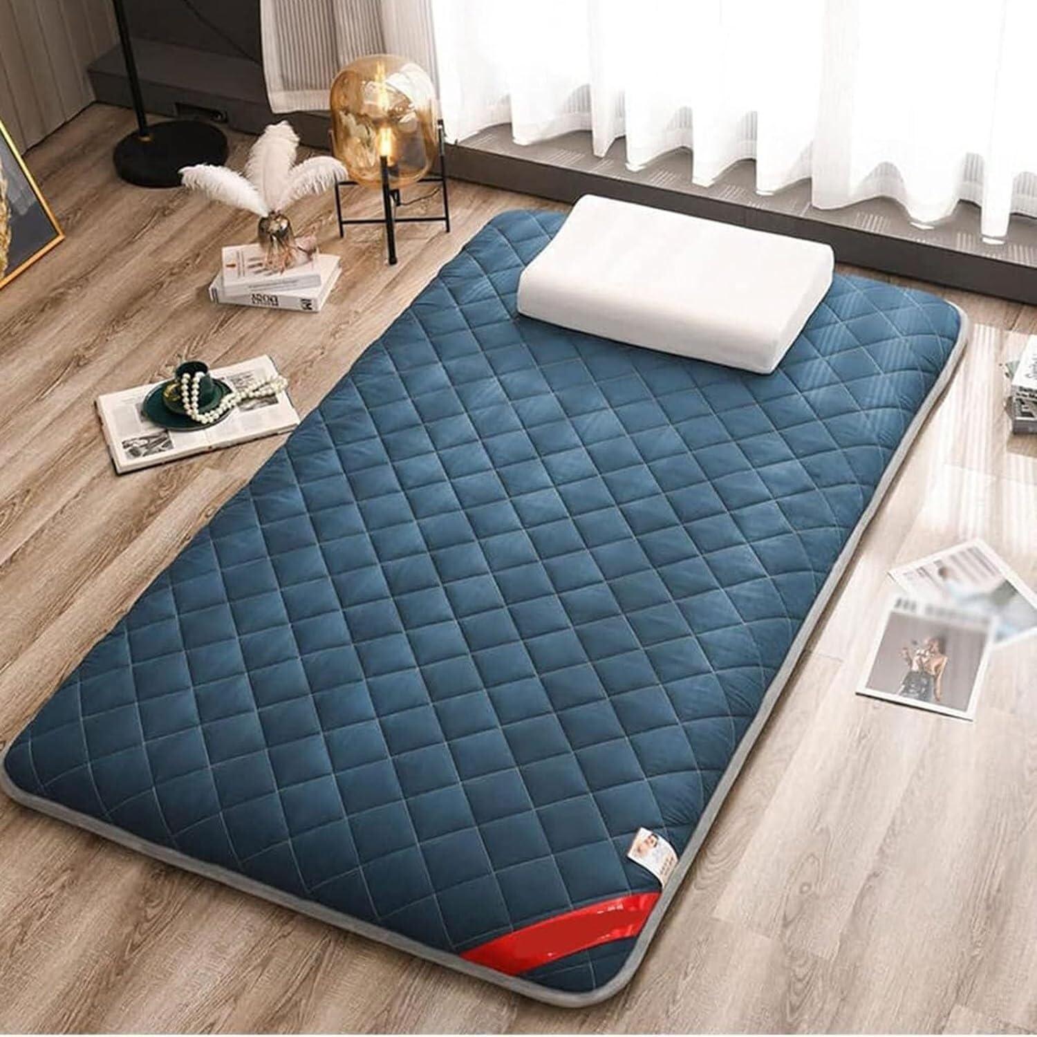 HQKZDQ Portable Mattress,Futon Mattress-Japanese Futon,japanese Tatami Mattress,Foldable Portable Japanese Floor Mattress,Floor Guest Bed Sofa, Camping Sleeping Mattresses