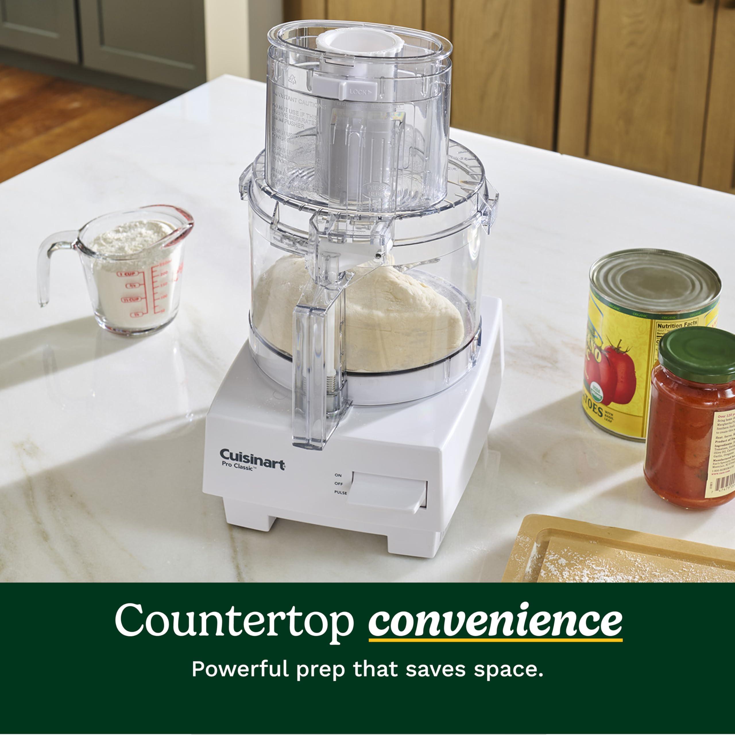 Cuisinart Cuisinart 7 Cup Food Processor, 600-Watt Motor, White, DLC-10SYP1