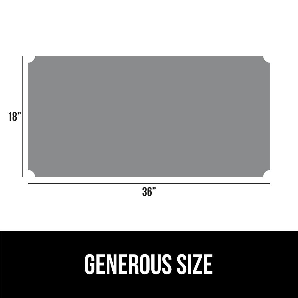 Gorilla Grip Gorilla Grip ShelfGuard Wire Shelf Liner Compatible with Amazon Basics Shelving Unit, Set of 5 Waterproof Liners for Organizing Metal Rack Shelves, Kitchen Cabinets, Cupboard, Pantry, 18x36 Clear