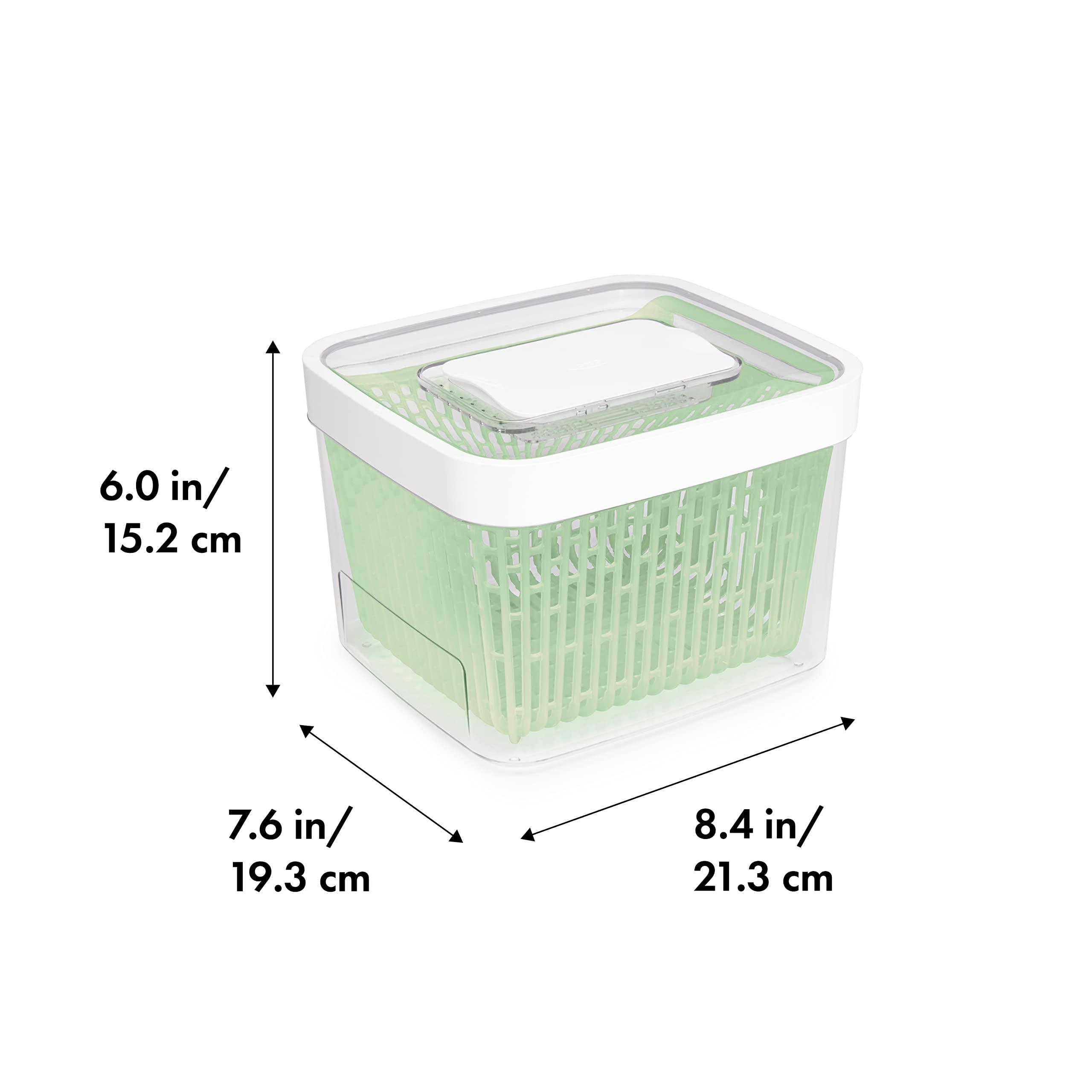 OXO OXO Good Grips GreenSaver Produce Keeper Bundle - 1.6 Quart and 4.3 Quart, White