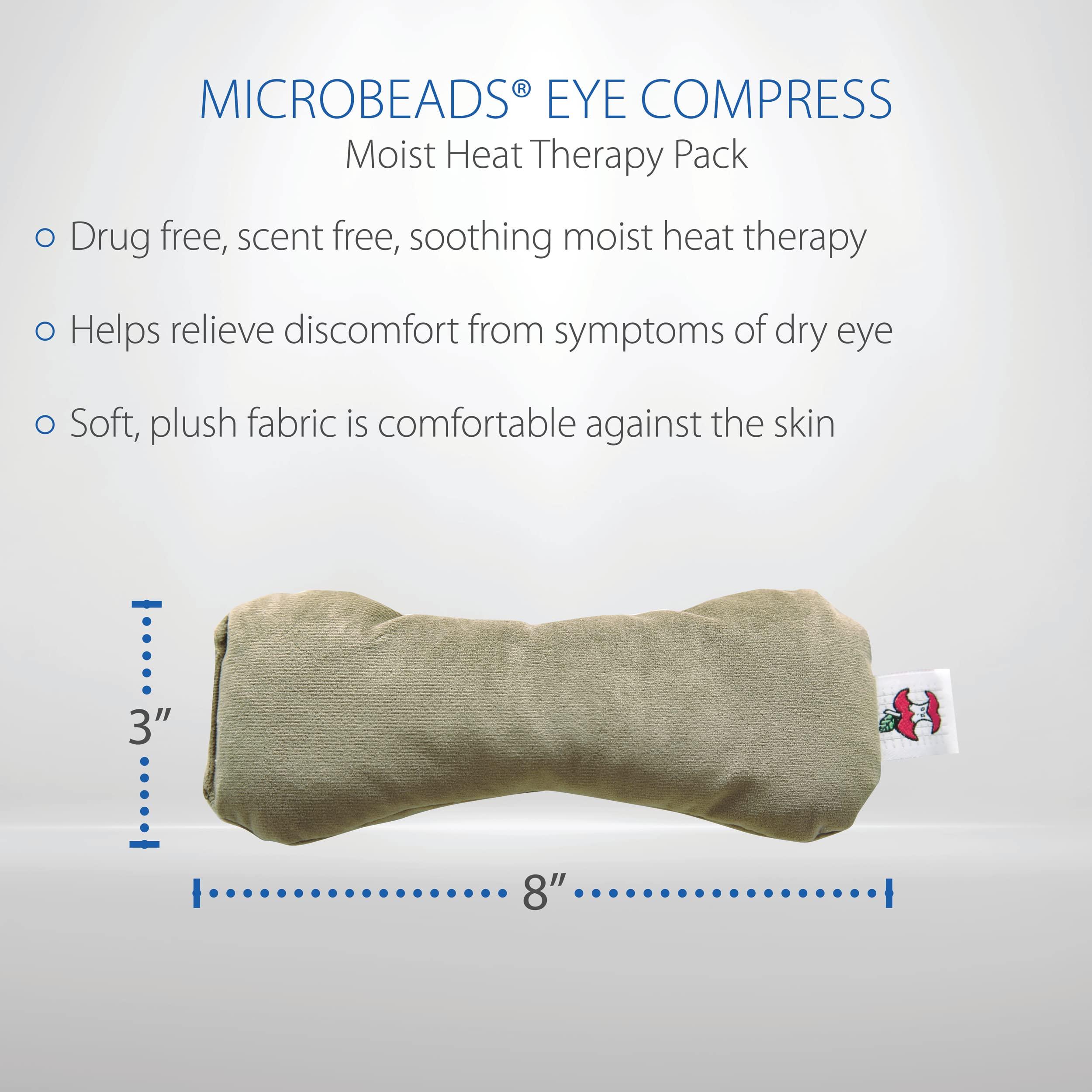 Therapeutica Therapeutica Pillow, Lite Orthopedic Support (Less Firm) Petite & Core Products MicroBeads Dry Eye Compress Moist Heat Pack Bundle