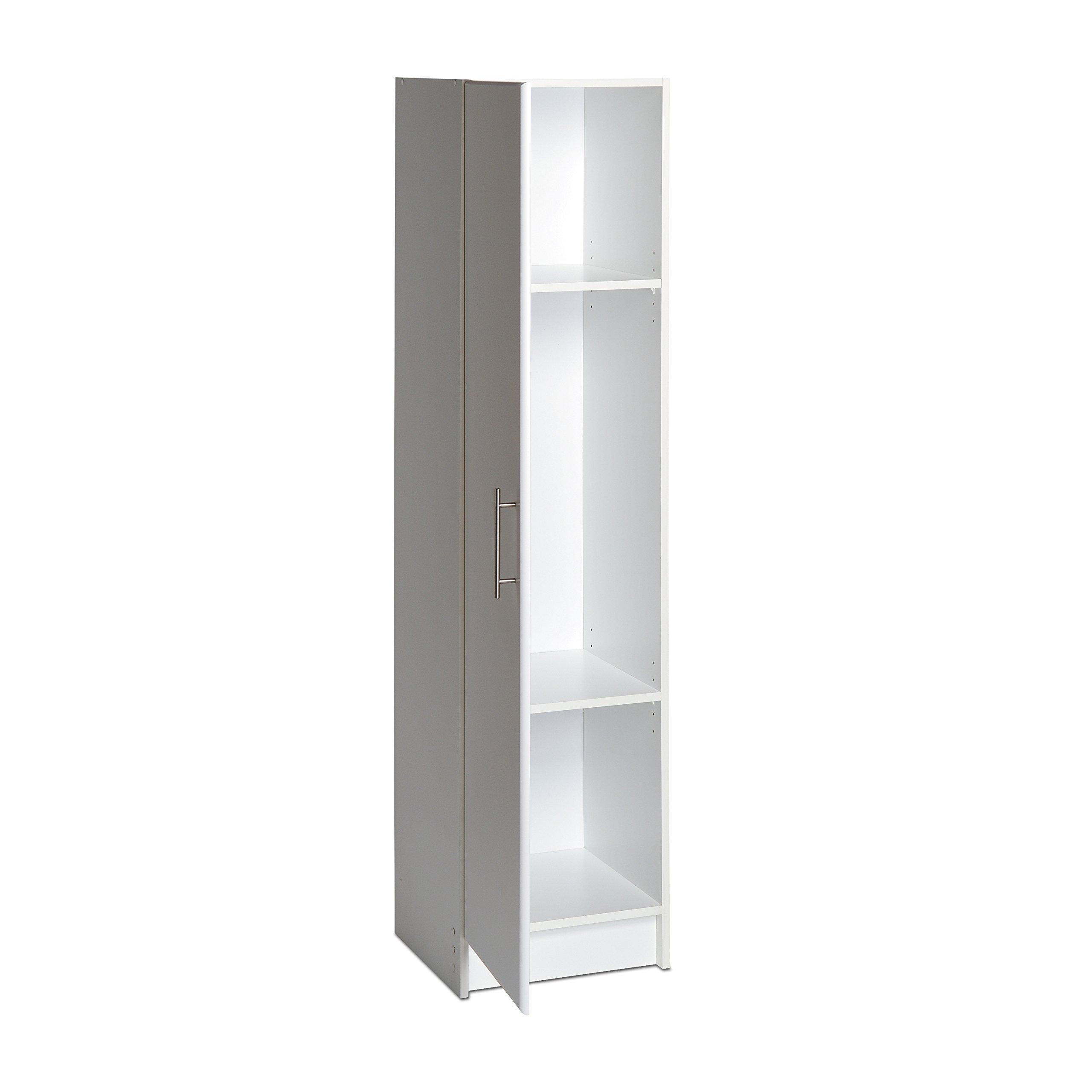 Prepac Prepac Elite 16" Wall Cabinet - White Storage for Bathroom & Pantry