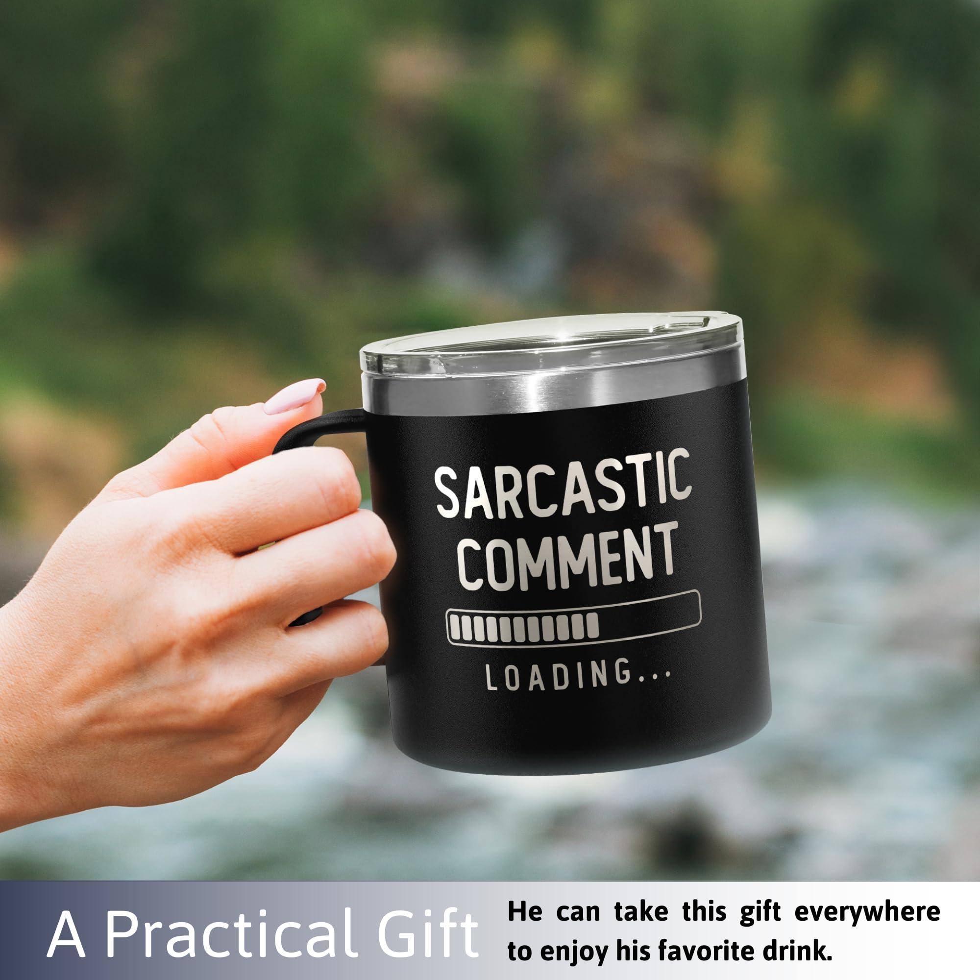 KATLADIZ KATLADIZ Funny Gifts for Men - Funny Mens Gifts for Grandpa, Dad, Husband, Him - 40th, 50th, 70th, 80th Birthday Gifts for Men - Mens Birthday Gift Ideas, Fathers Day Presents - 14 Oz Coffee Mug