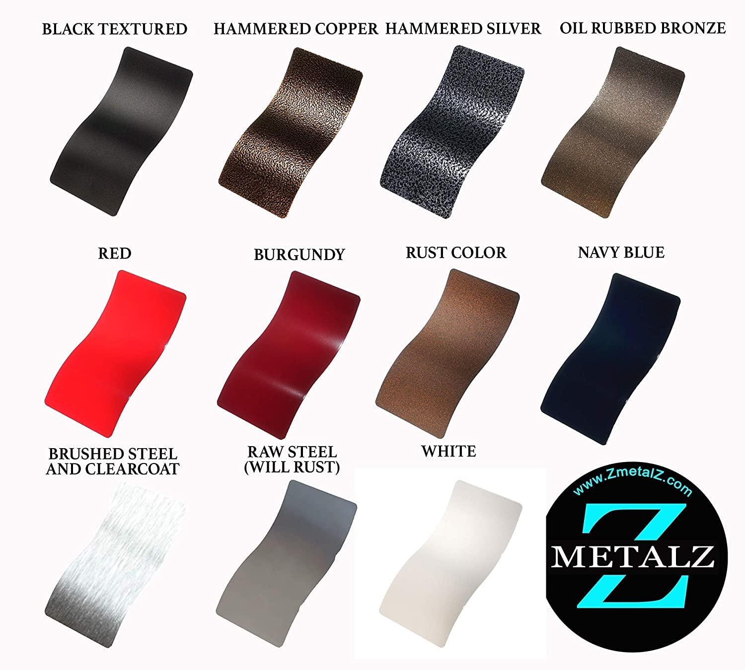 Zmetalz Personalized Family Name Sign, Custom Metal Monogram Sign, Home Decor, Wedding Gift, Rustic Sign (12 inch, oil rub bronze)