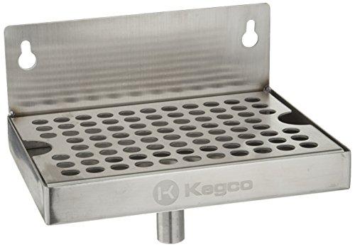 Kegco Kegco KC DP-64-D Drip Tray, 6", Stainless Steel