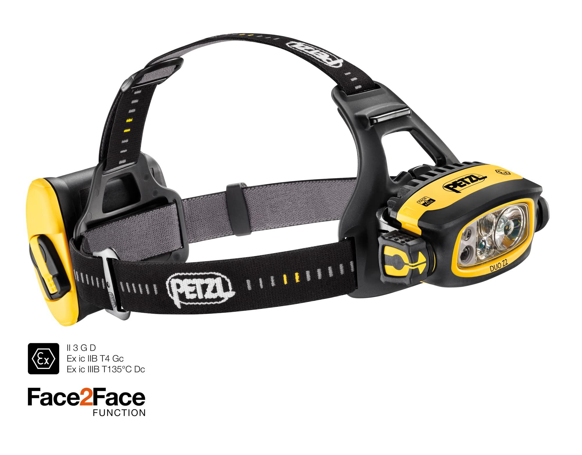 Petzl PETZL, Duo Z2 430 Lumens Headlamp Black/Yellow