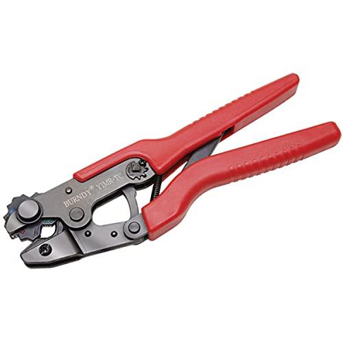 Burndy Burndy Y1MRTC Hytool Ratchet Crimper, Copper Hydent Terminals, Splices, and Thin-Wall C-Taps, 0.73" Width, 9-7/8" Length