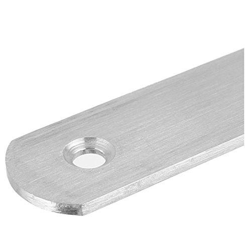 uxcell uxcell 150mm x 100mm Stainless Steel L Shaped Wall Mounted Angle Bracket Brace 2pcs