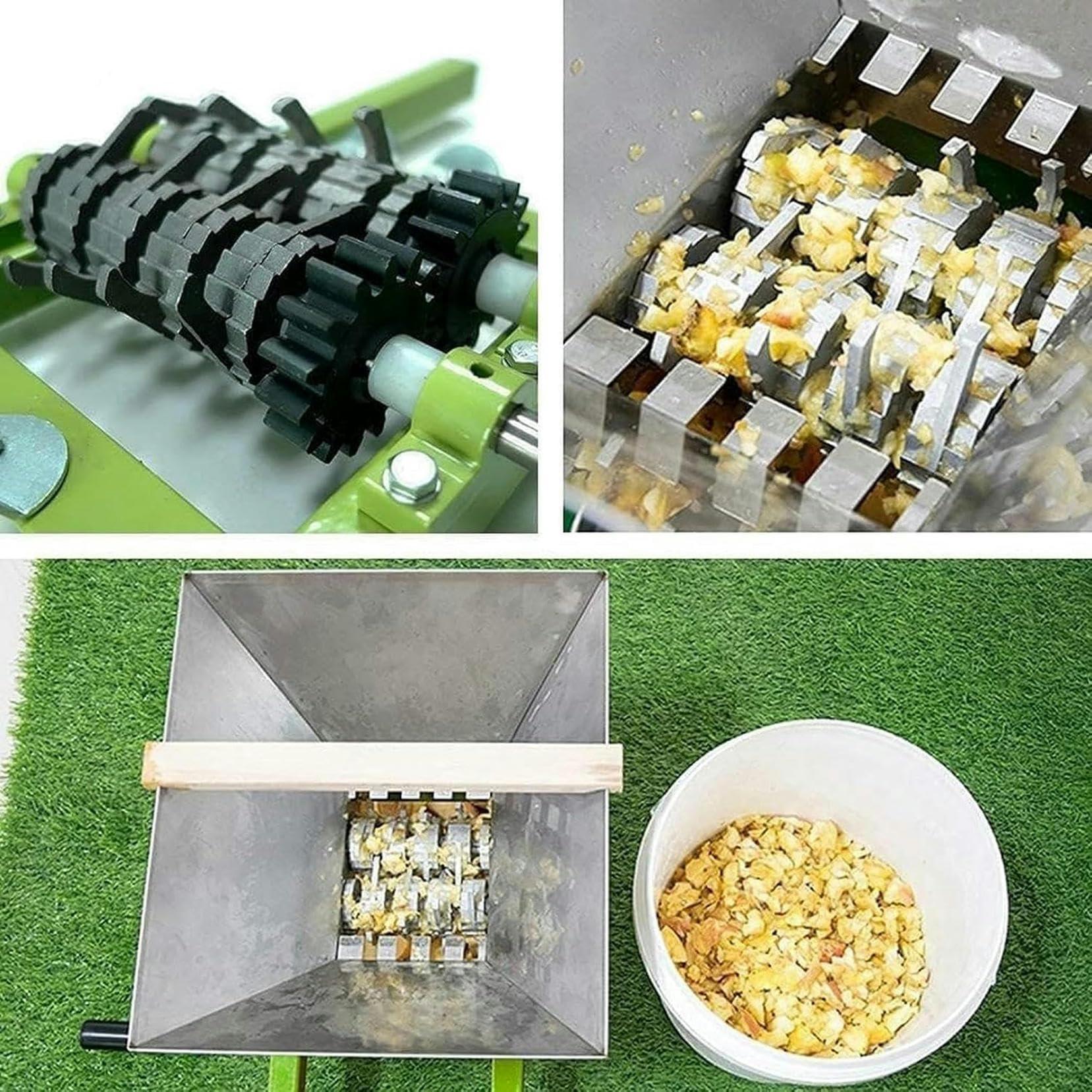 FYLFANYAN FYLFANYAN UVA Press, Fruit Wine Press, Helicopter Berries Press, Large -Capacity Fruity Grinder and Cider Pressed