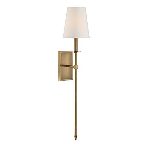 Savoy House Savoy House 9-7144-1-322 Monroe 1-Light Sconce in Warm Brass
