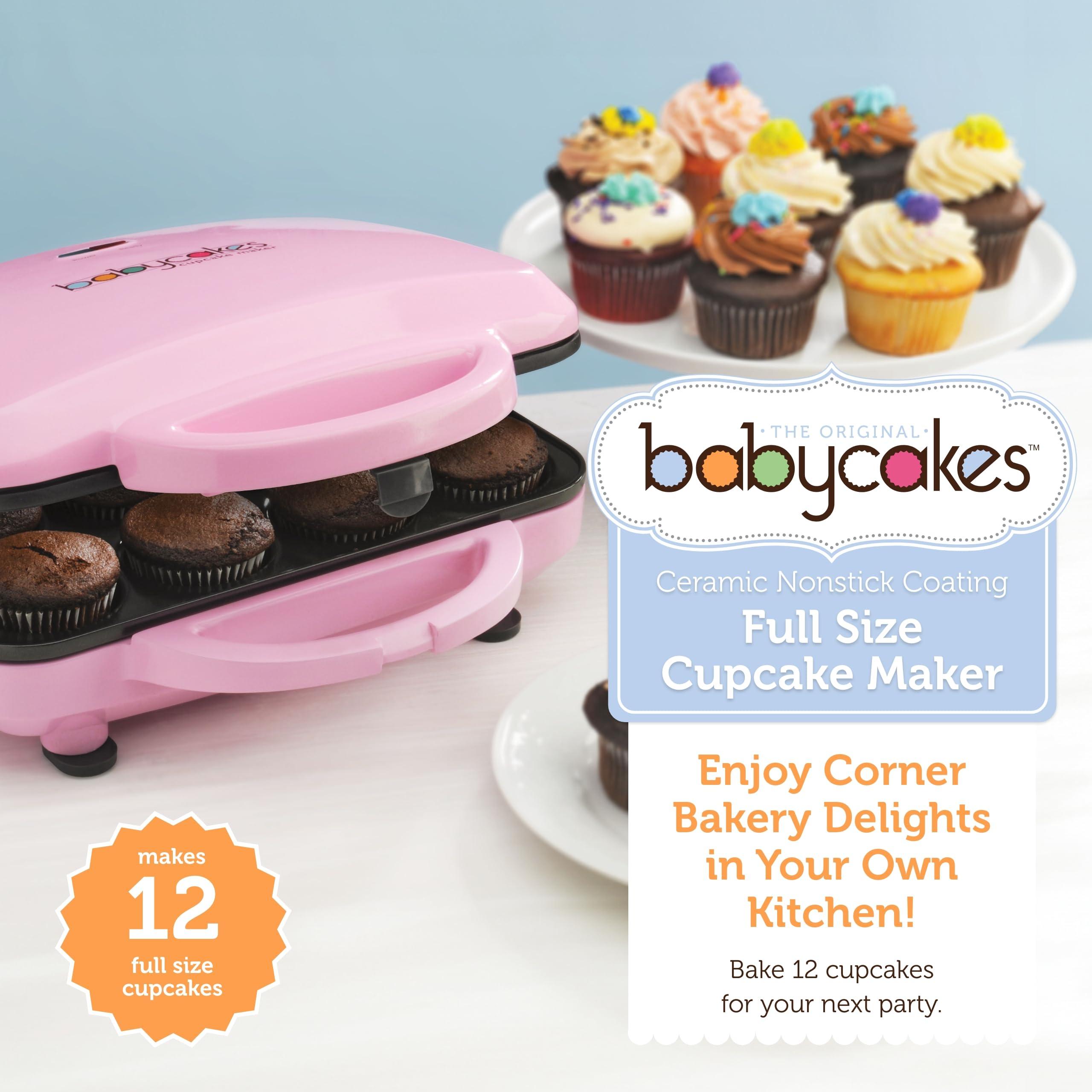 Babycakes Babycakes Full Size Cupcake Maker, Pink