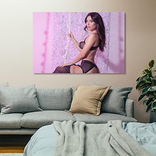 DAQI Lana Rhoades Sexy Hot poster Actress (14) Gifts Canvas Painting Poster Wall Art Decorative Picture Prints Modern Decor Framed-unframed 08x12inch(20x30cm)