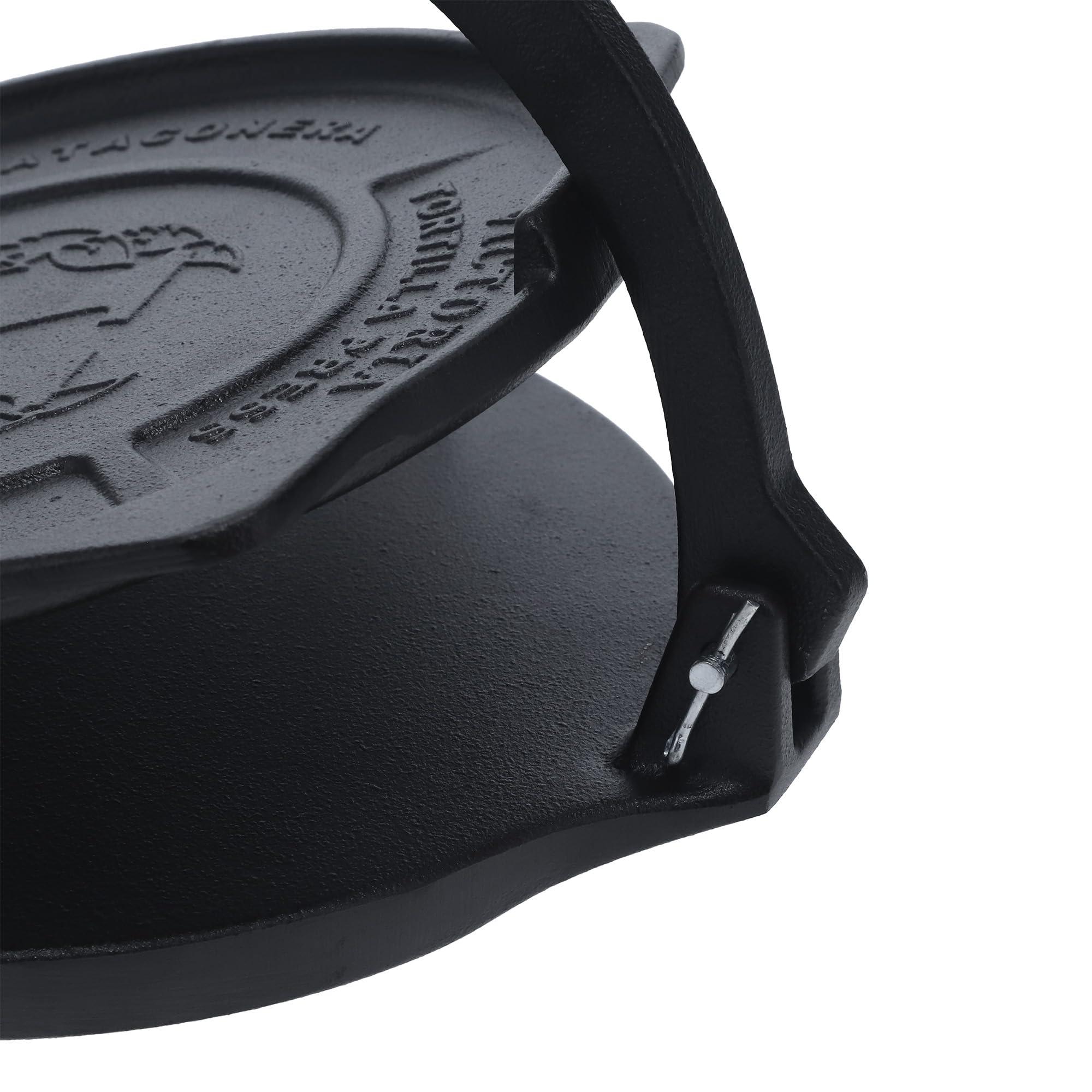 Victoria Victoria 8-Inch Commercial-Grade Cast-Iron Tortilla Press, Made from Super-Durable HD Iron, Made in Colombia