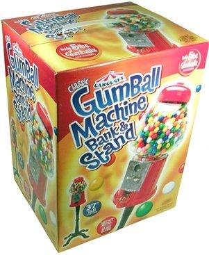 CAROUSEL Large Gumball Bank with Stand